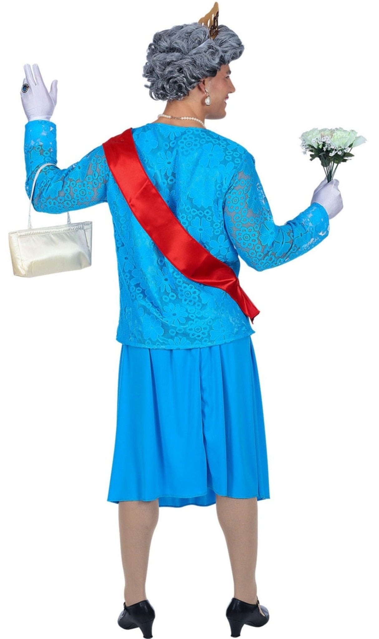 Disfraz de Reina Isabel II para hombre I Don Disfraz