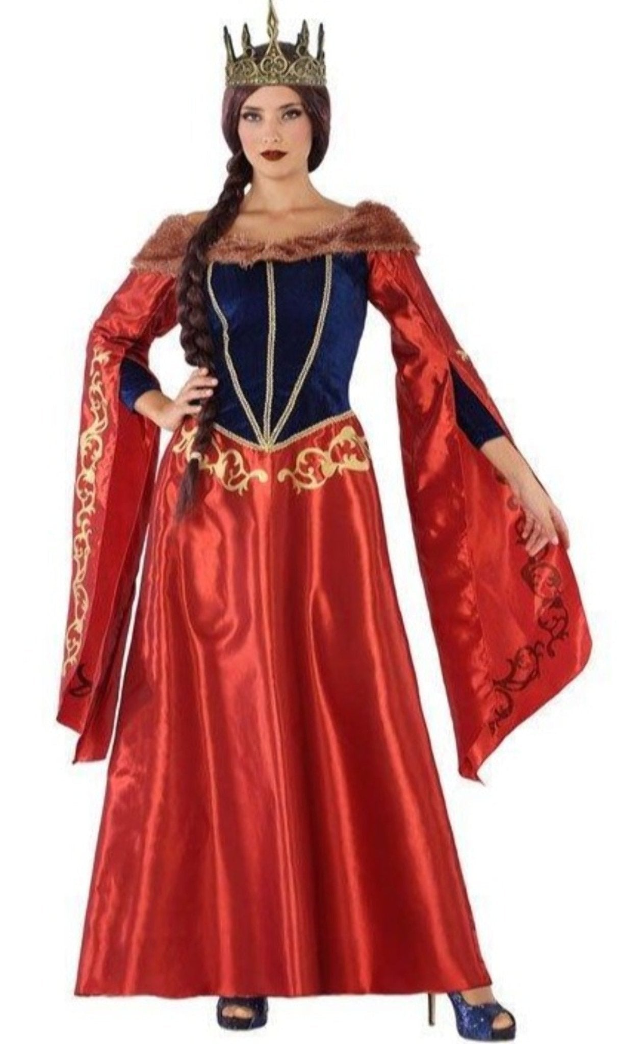 Traje medieval para mujer traje de Navidad traje de miedo -  España