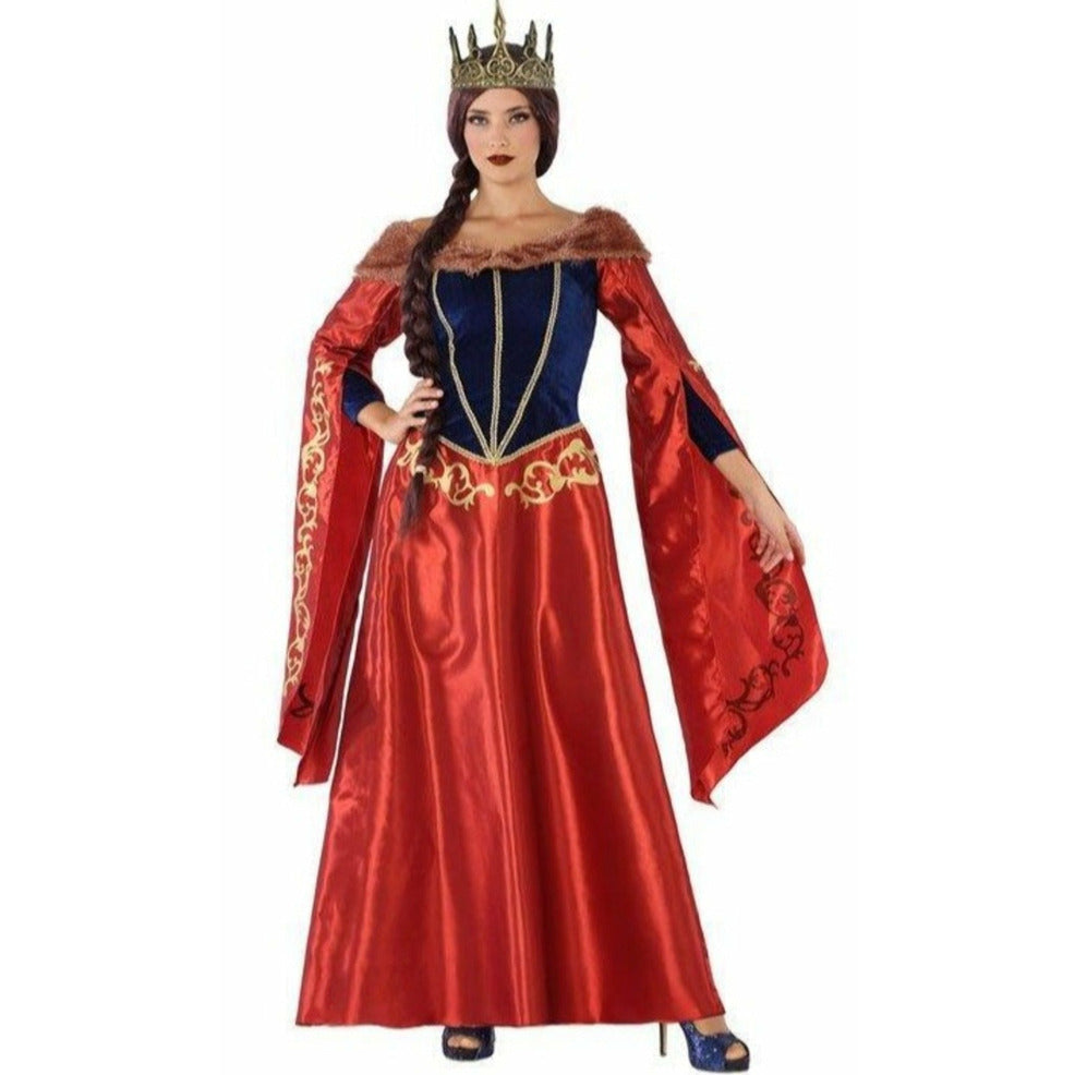 Disfraz de Reina Medieval Pilar para mujer | Don Disfraz