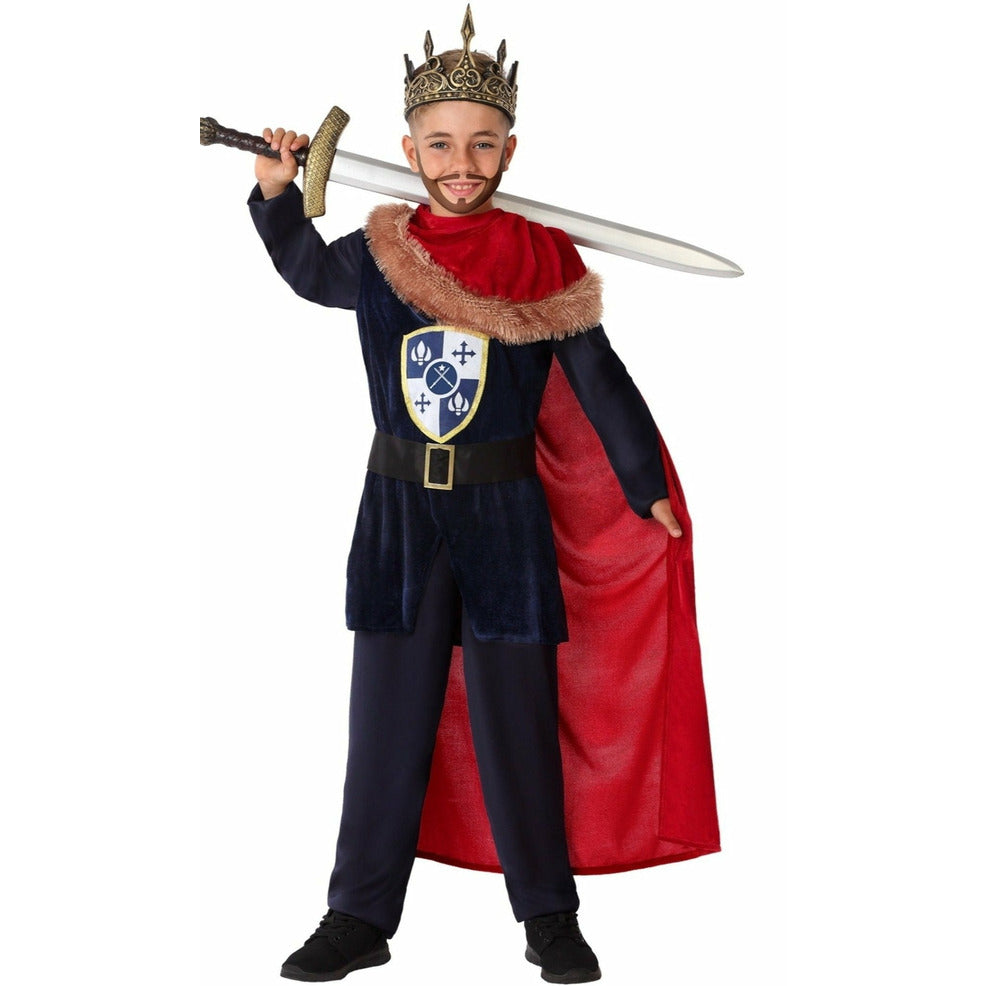 Disfraz de Rey Medieval Bernardo para niño | Don Disfraz