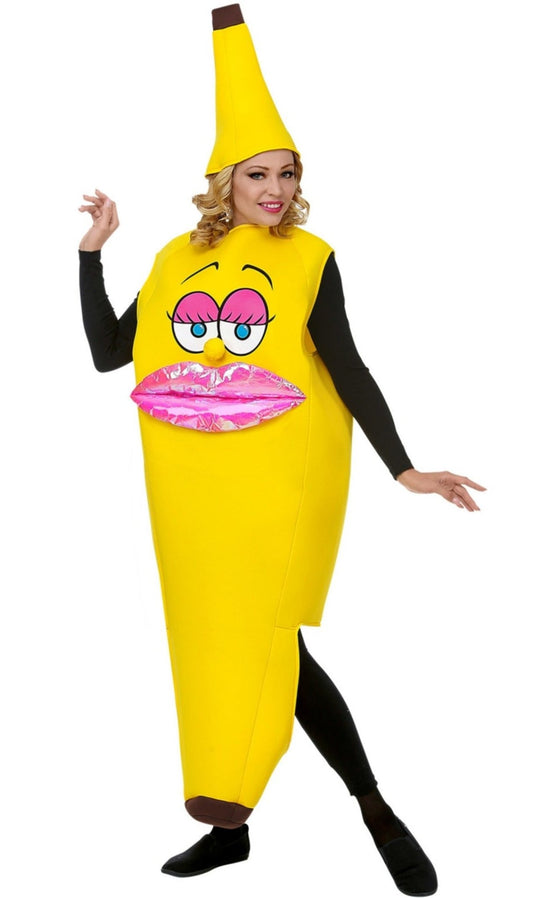 Disfraz de Sra. Plátano para adulto I Don Disfraz