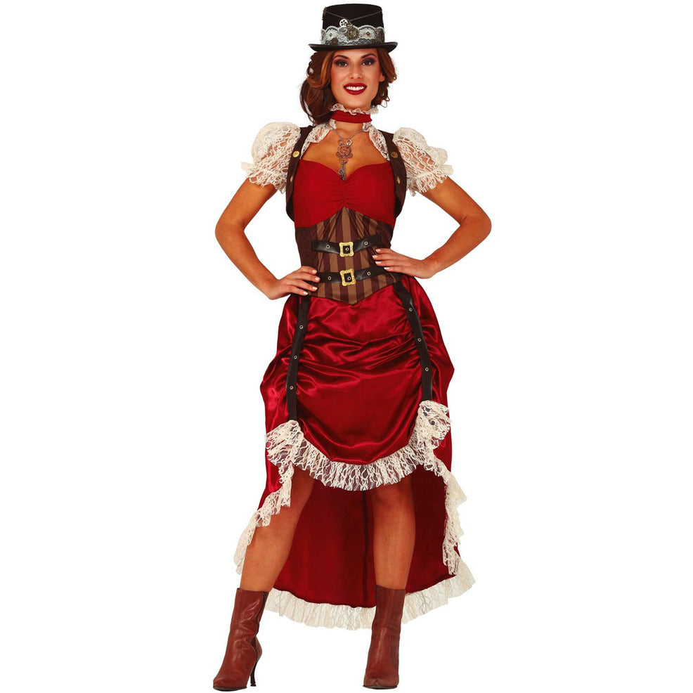 Disfraz de Steampunk Western para mujer | Don Disfraz