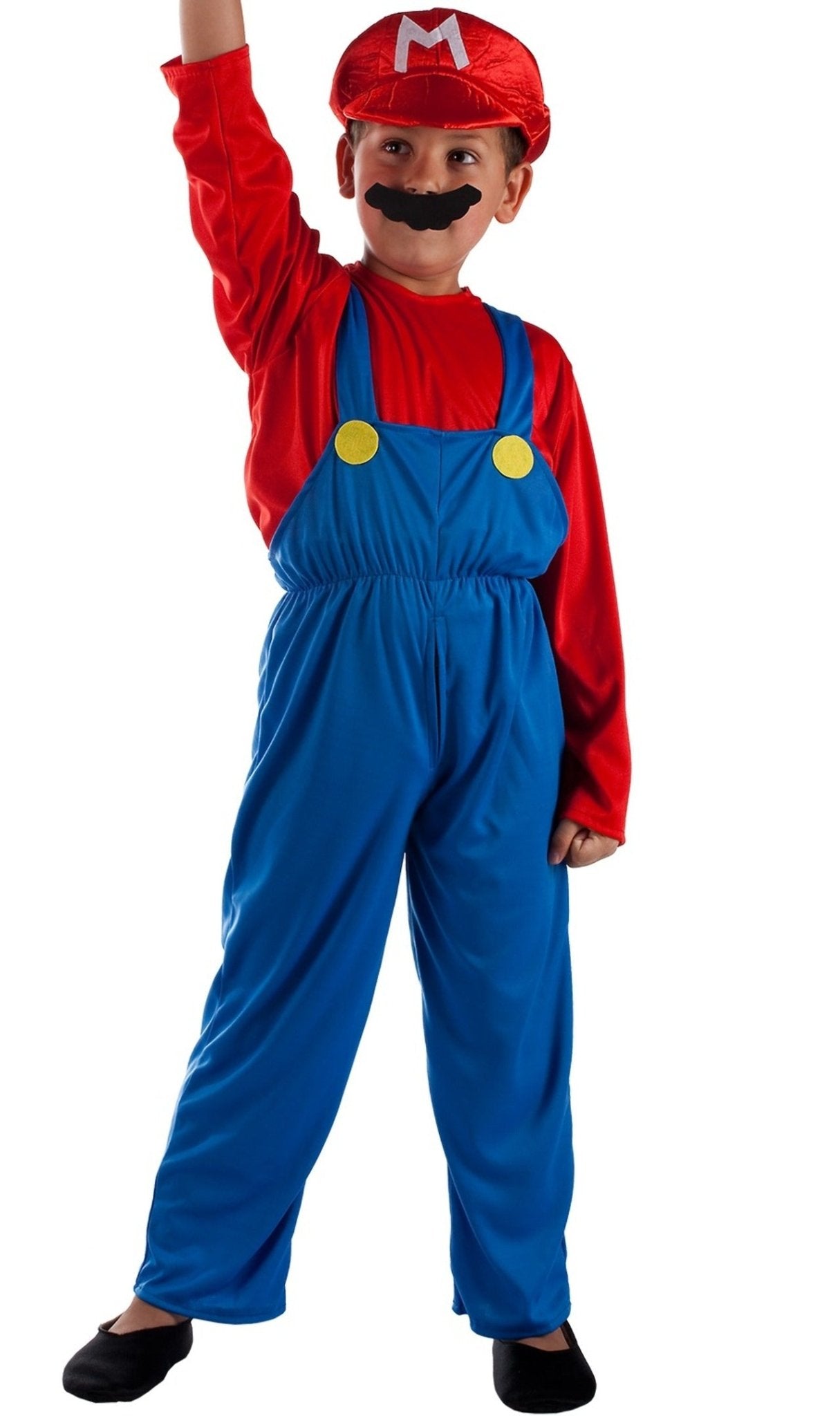 Disfraz de Super Mario Bros Mario para niños