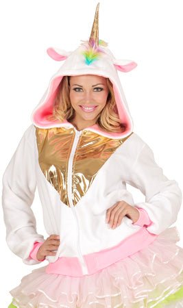 Disfraz de Unicornio Chaqueta para adulto I Don Disfraz