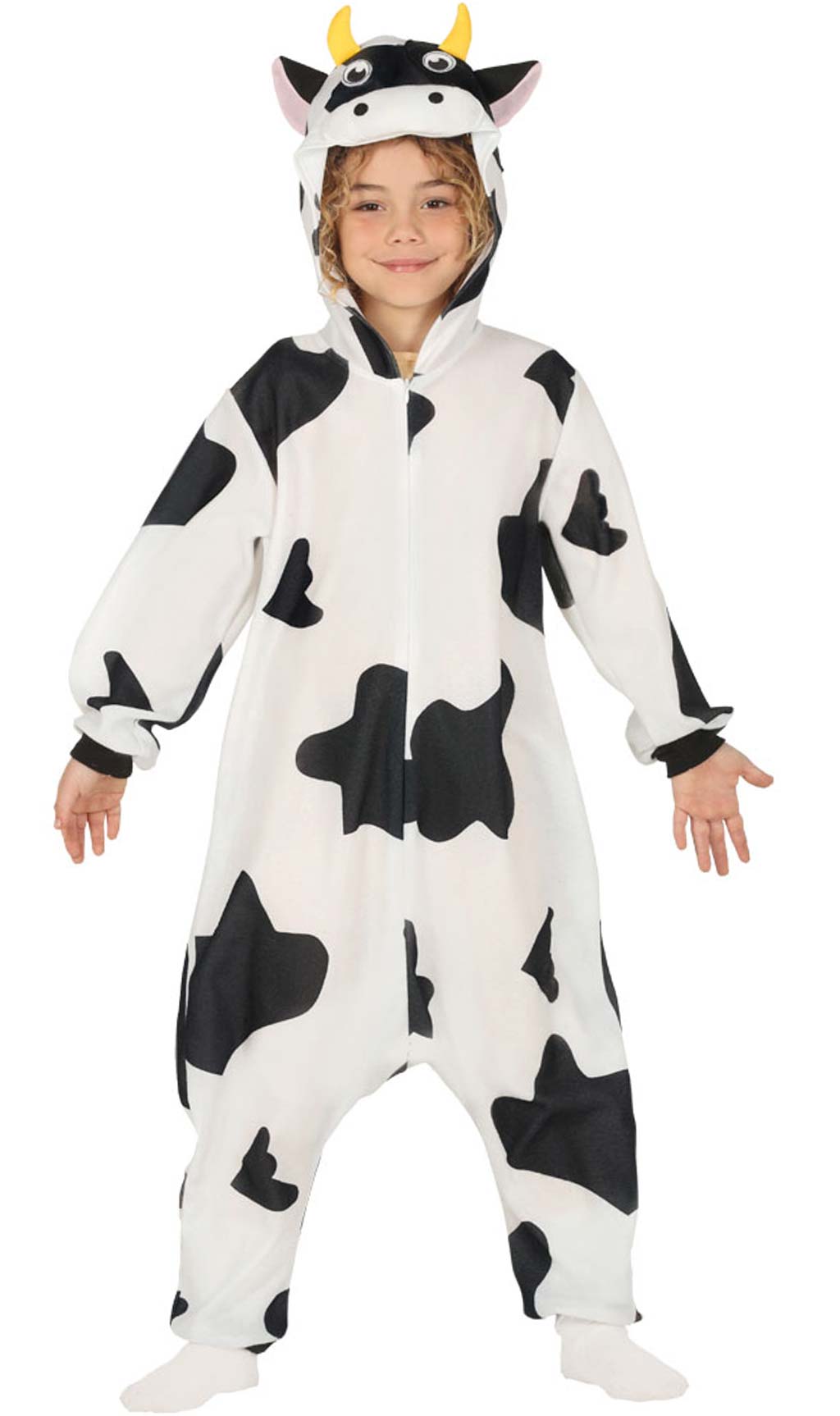 Disfraz de Vaca Bicolor para niño y niña