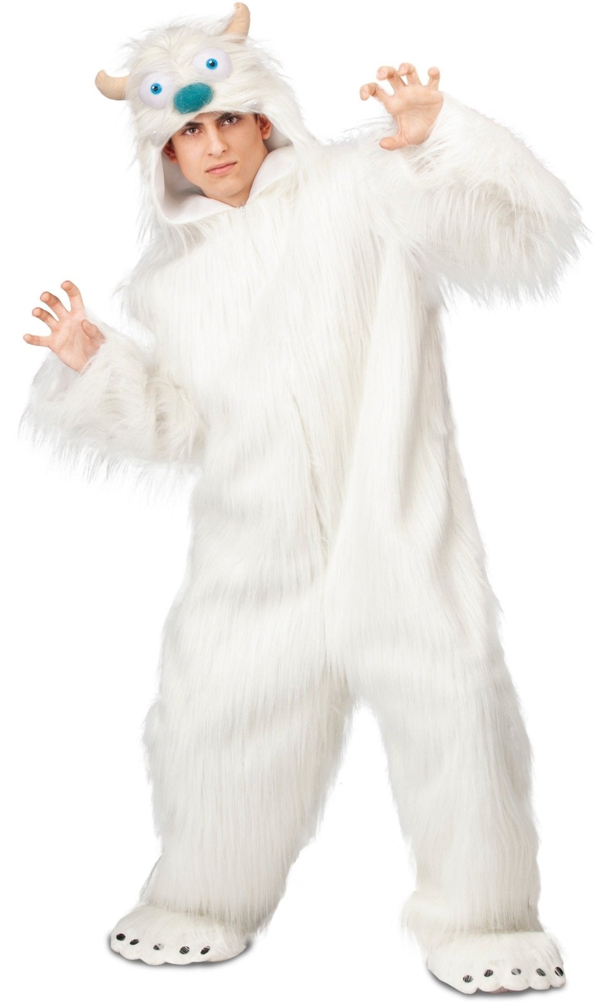 Disfraz de Yeti Blanco para adulto I Don Disfraz