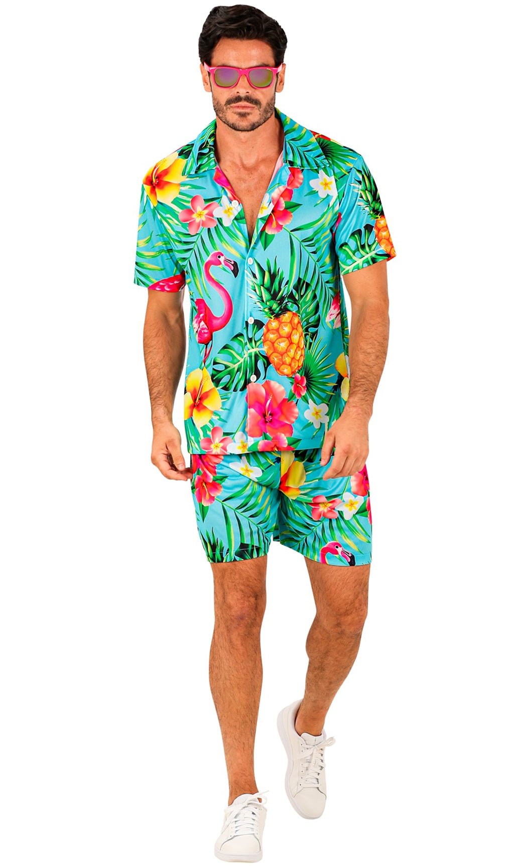 Disfraz hawaiano para adulto
