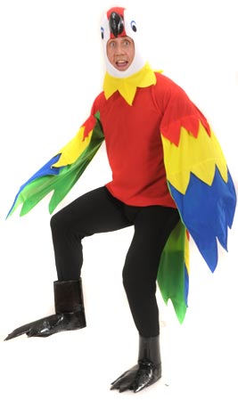 Papagayo.Disfraz Animales Adulto - Disfraces Teular