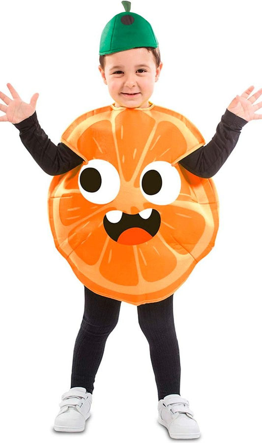 Disfraz de Naranja con Gorro infantil I Don Disfraz