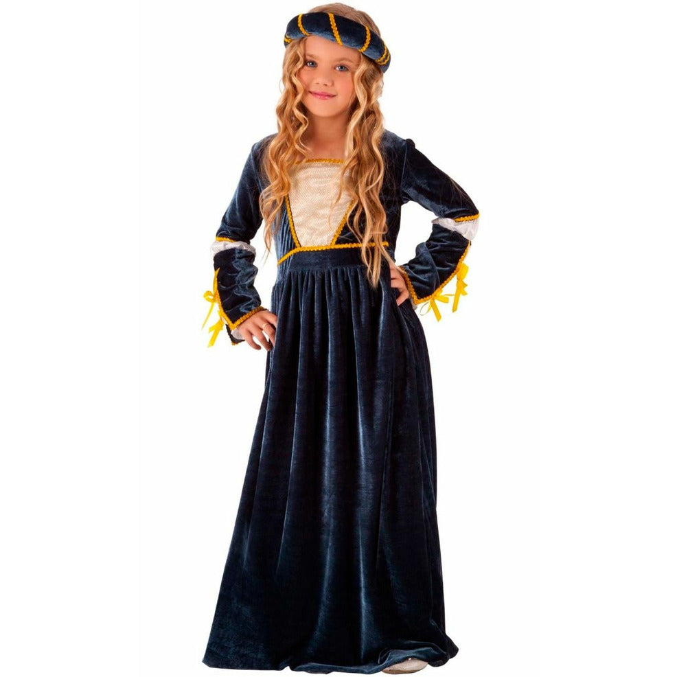 Disfraz de Reina Julieta Medieval para niña | Don Disfraz