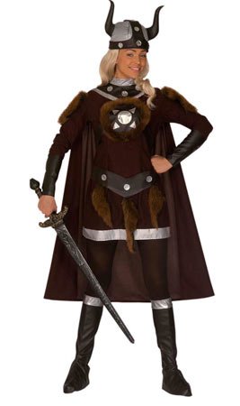 Disfraz de Vikinga Guerrera XL para mujer
