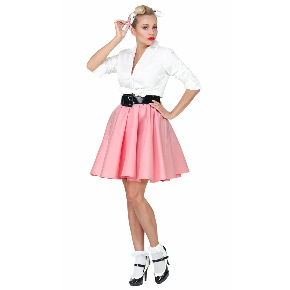 Falda de Rock Rosa | Don Disfraz