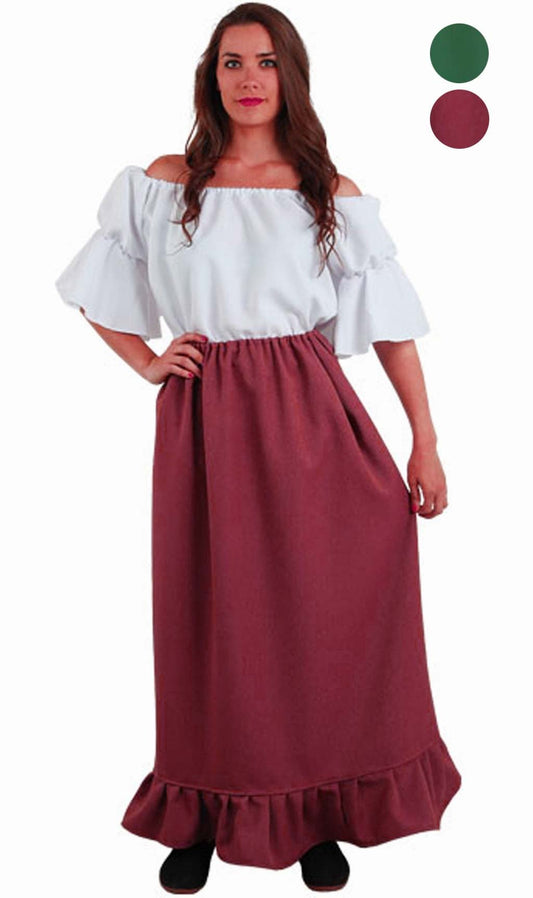 Falda Medieval para mujer