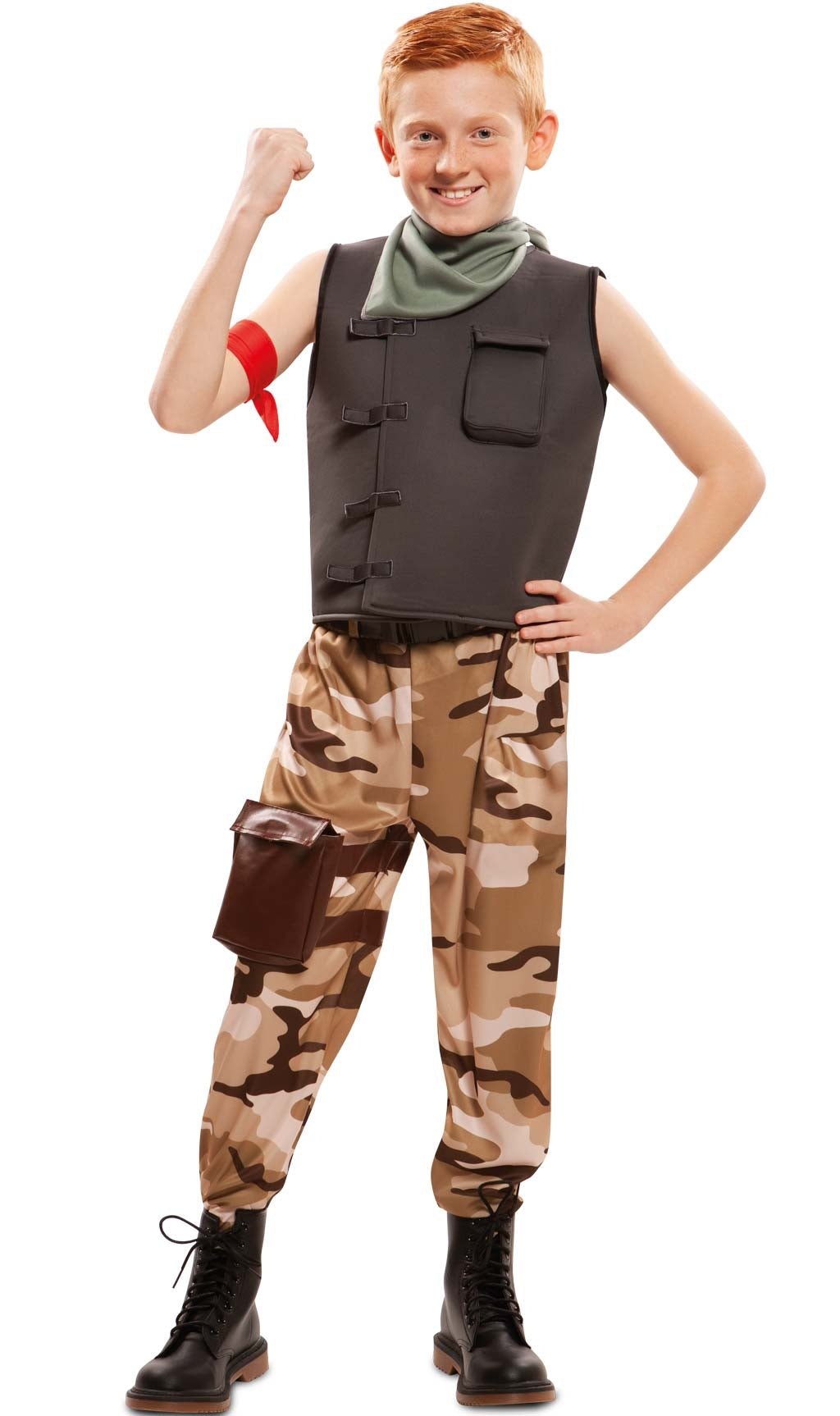 Disfraz de Militar Fortnite para niño I Don Disfraz