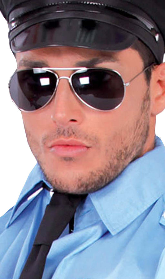 Gafas Metálicas Oscuras