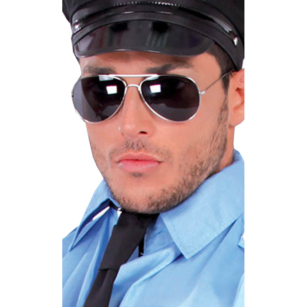 Gafas Metálicas Oscuras | Don Disfraz