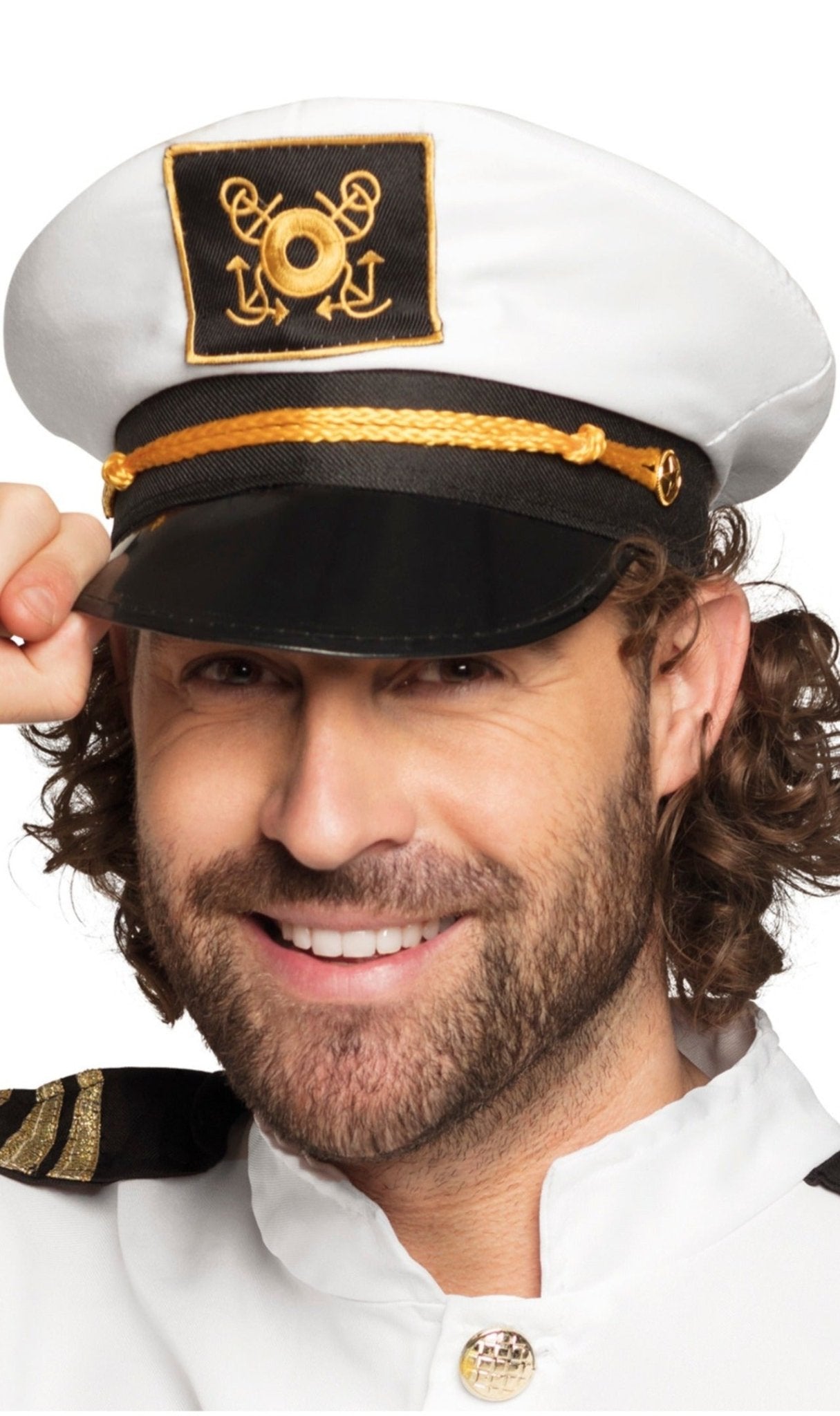 Gorra capitán marinero adulto: Accesorios,y disfraces originales baratos -  Vegaoo