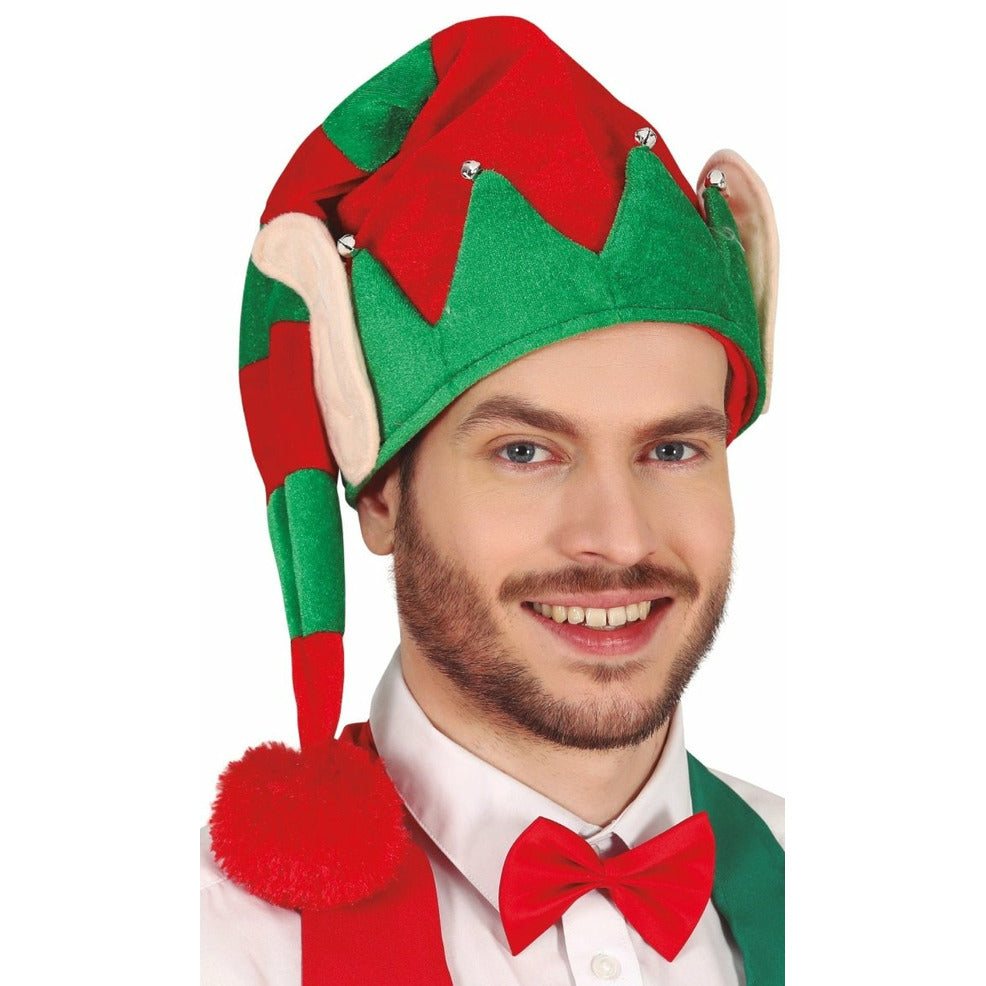 Gorro de Elfo Bicolor con Orejas | Don Disfraz