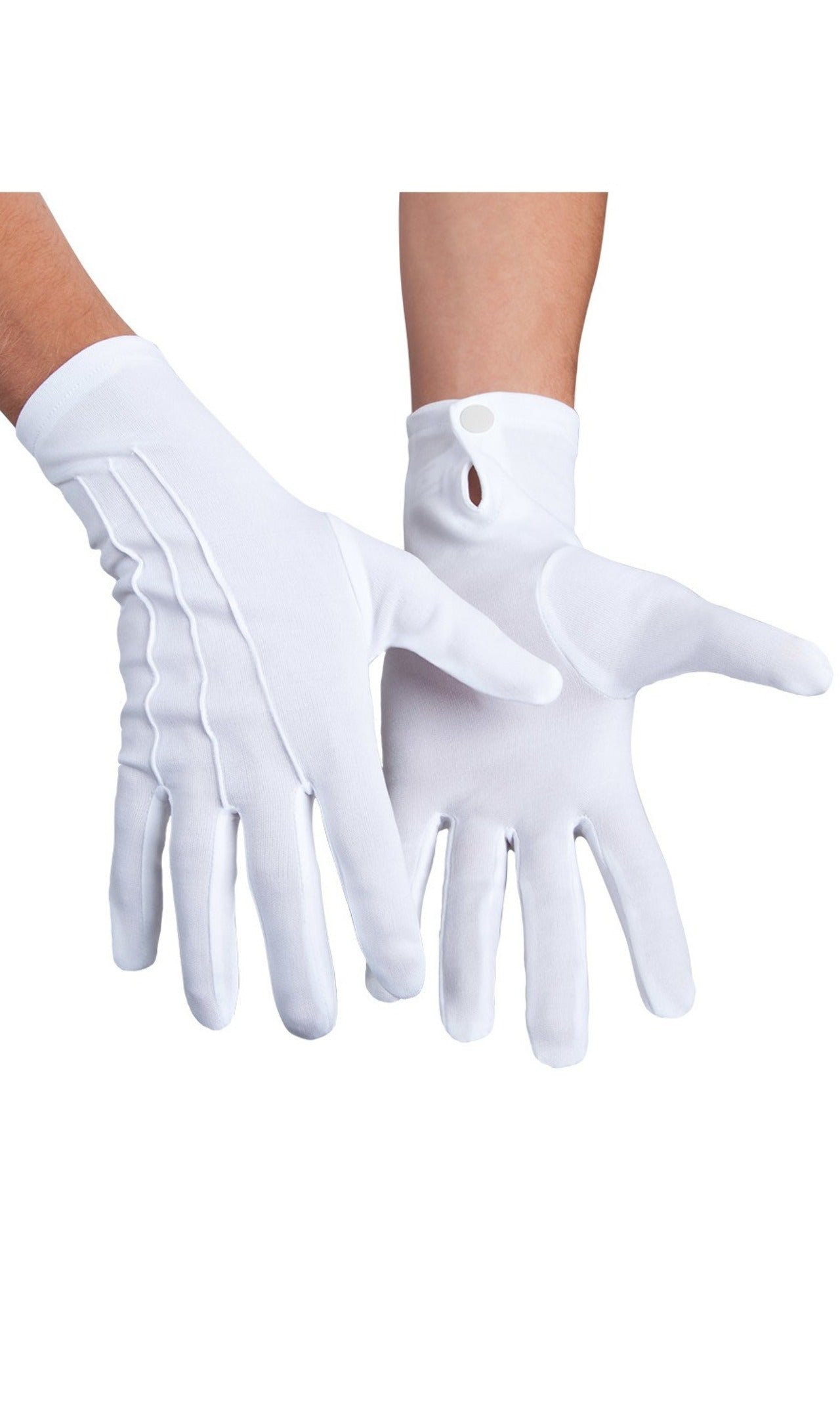 Guantes Cortos Blancos