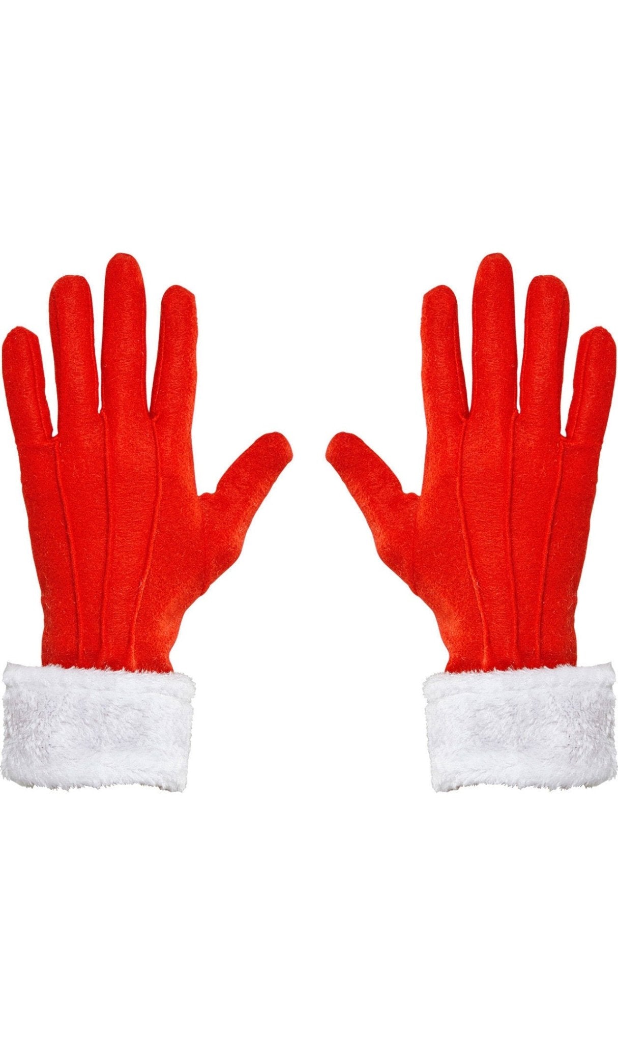 Guantes Papá Noel Peluche
