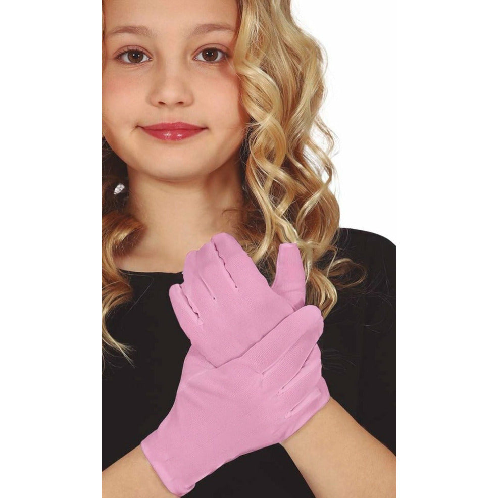 Guantes Rosa Eco infantil | Don Disfraz