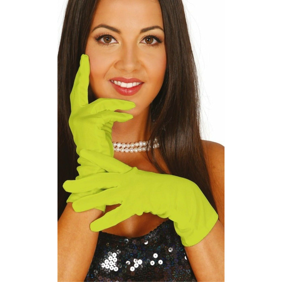 Guantes Verde Claro Eco | Don Disfraz