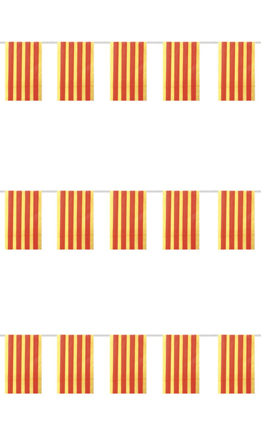 Guirnalda de Banderines Catalana