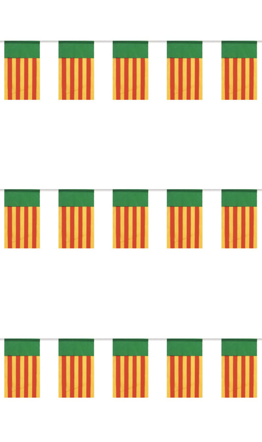 Guirnalda de Banderines de Castellón