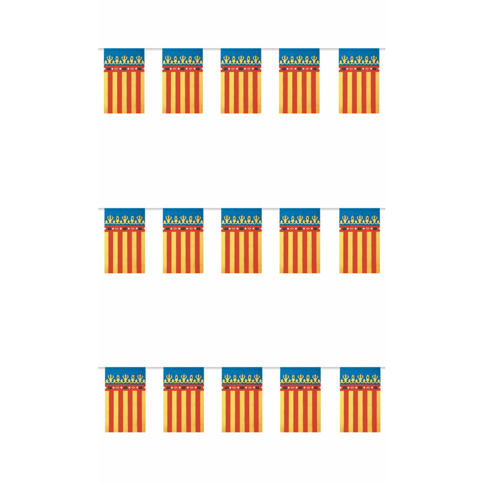 Guirnalda de Banderines de Comunidad Valenciana | Don Disfraz