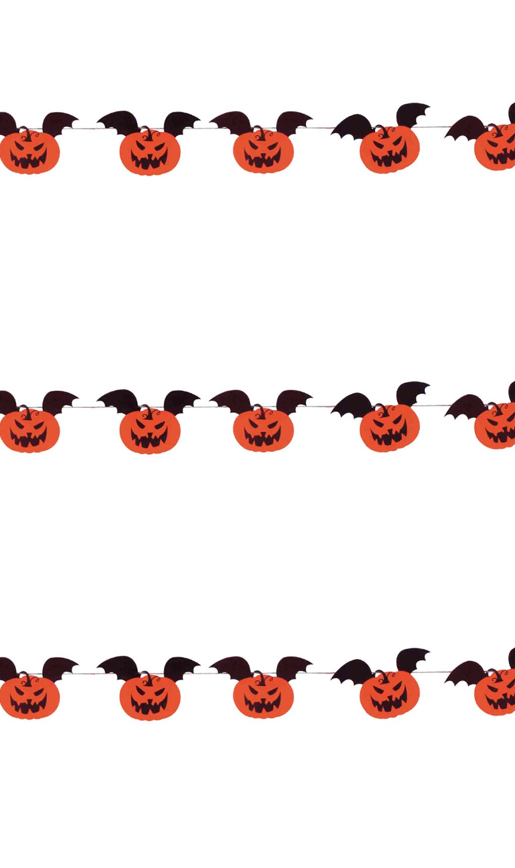 Guirnalda de Calabazas Murciélago