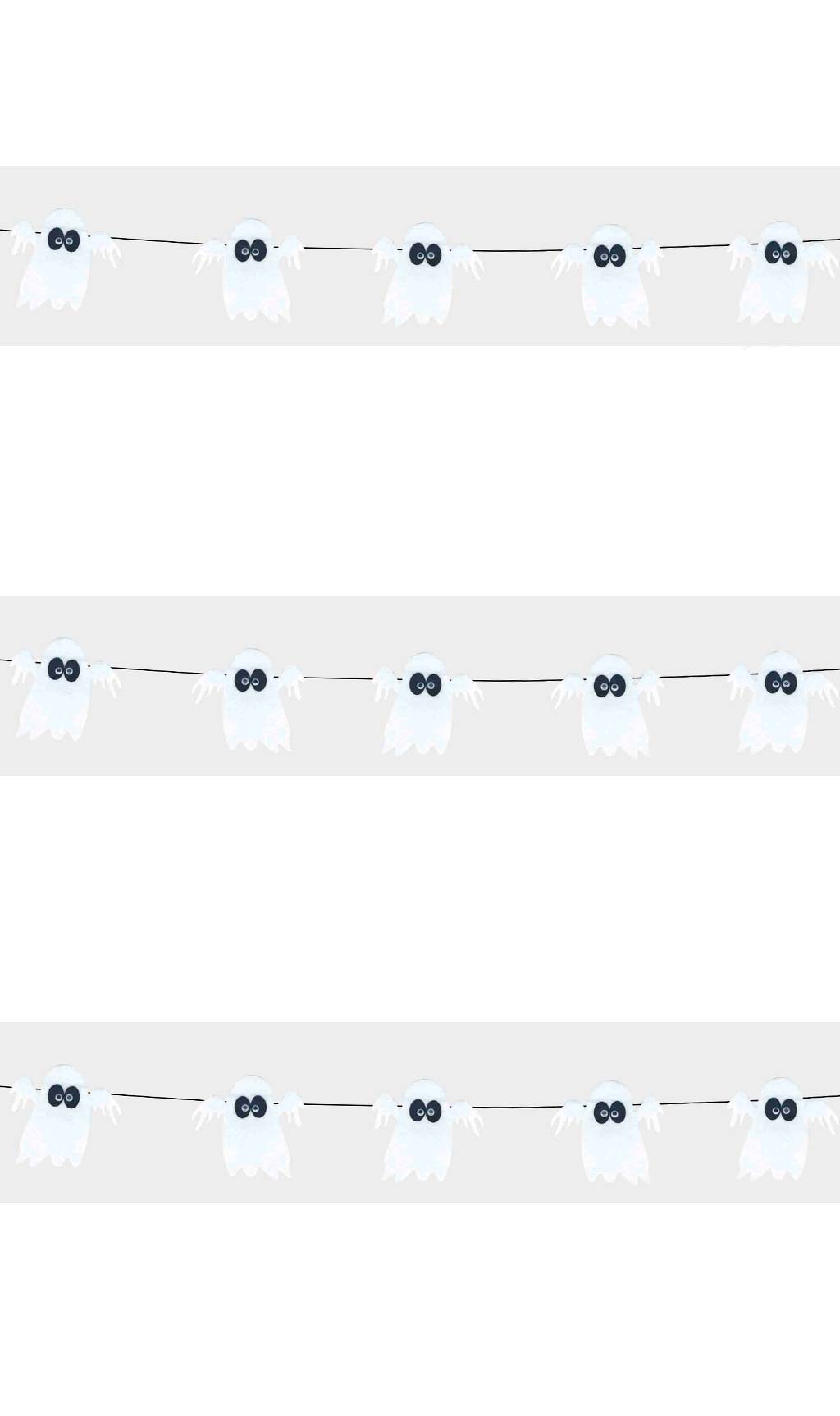 Guirnalda de Fantasmas Fieltro