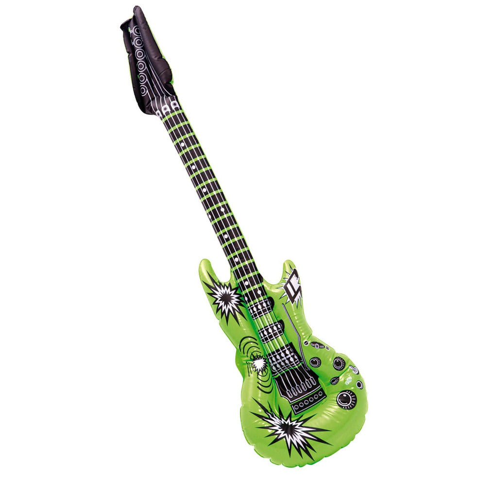 Guitarra Verde Hinchable | Don Disfraz