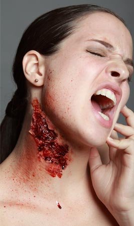 Herida Ataque Monstruo Látex