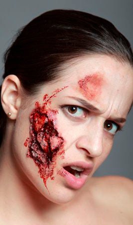 Herida Mordisco látex