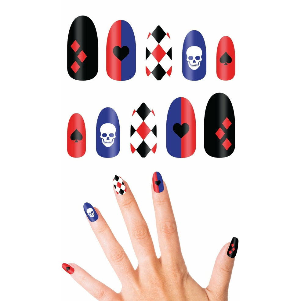 Kit de 10 Uñas de Harley | Don Disfraz