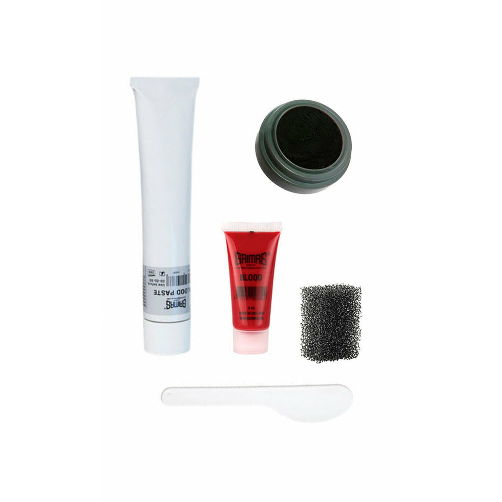 Kit de Efectos Sangriento Profesional | Don Disfraz