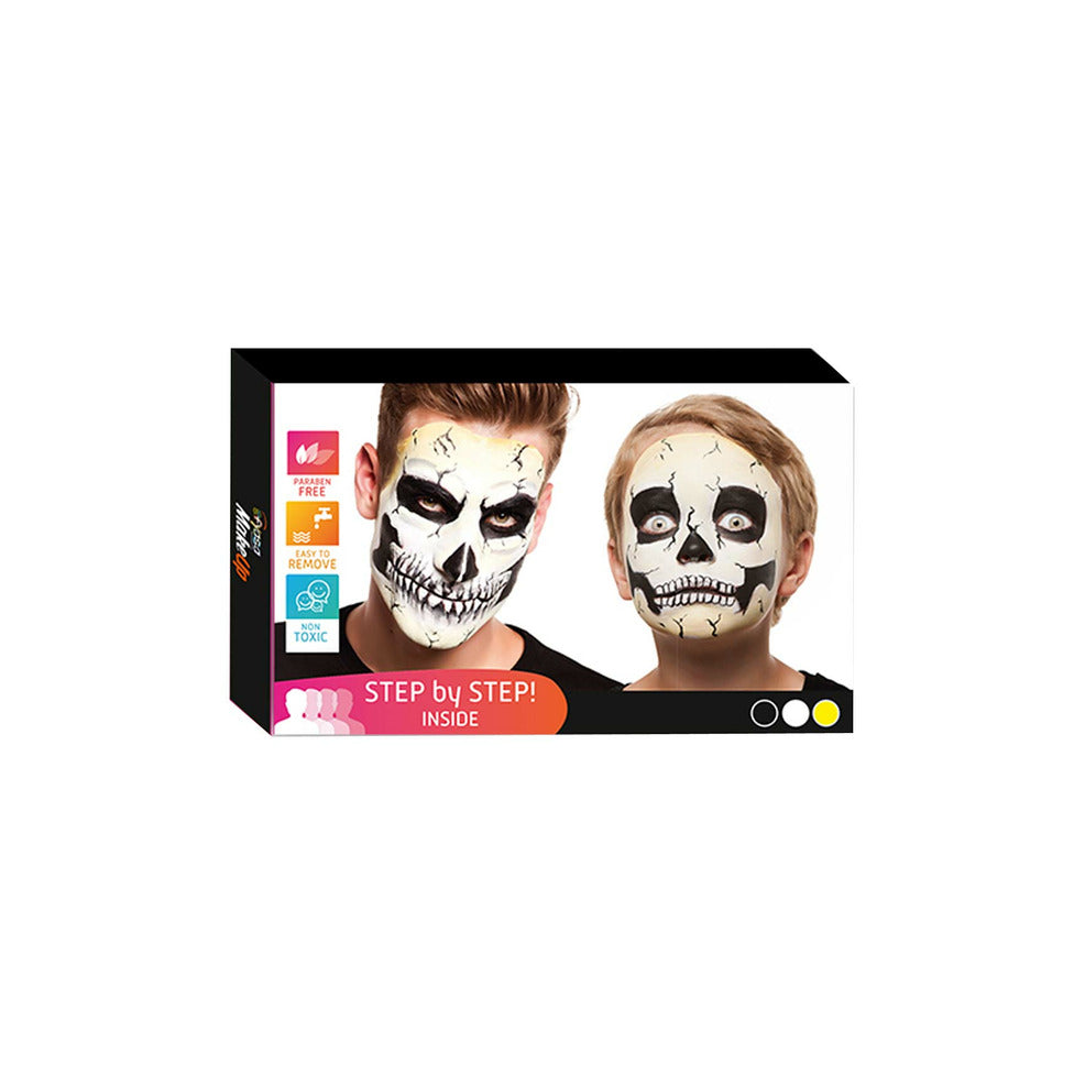 Kit de Maquillaje de Calavera | Don Disfraz