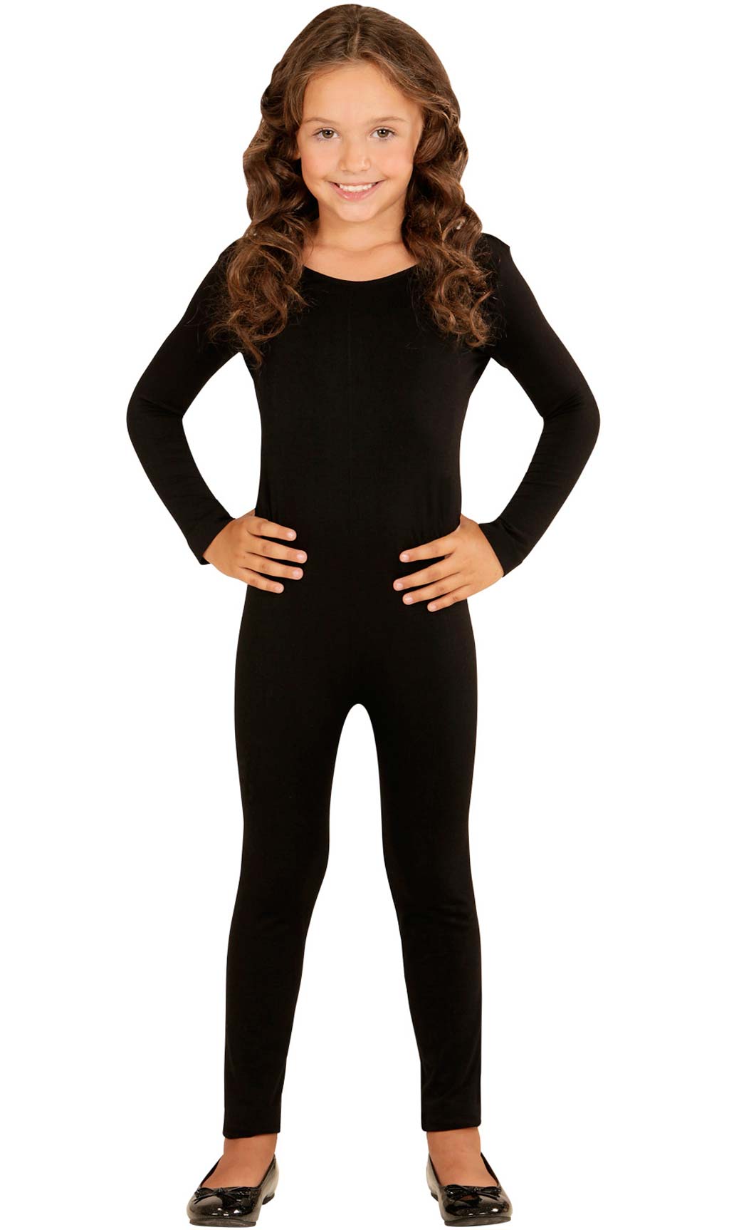 Malla de Cuerpo Entero Negra para niño y niña Don Disfraz