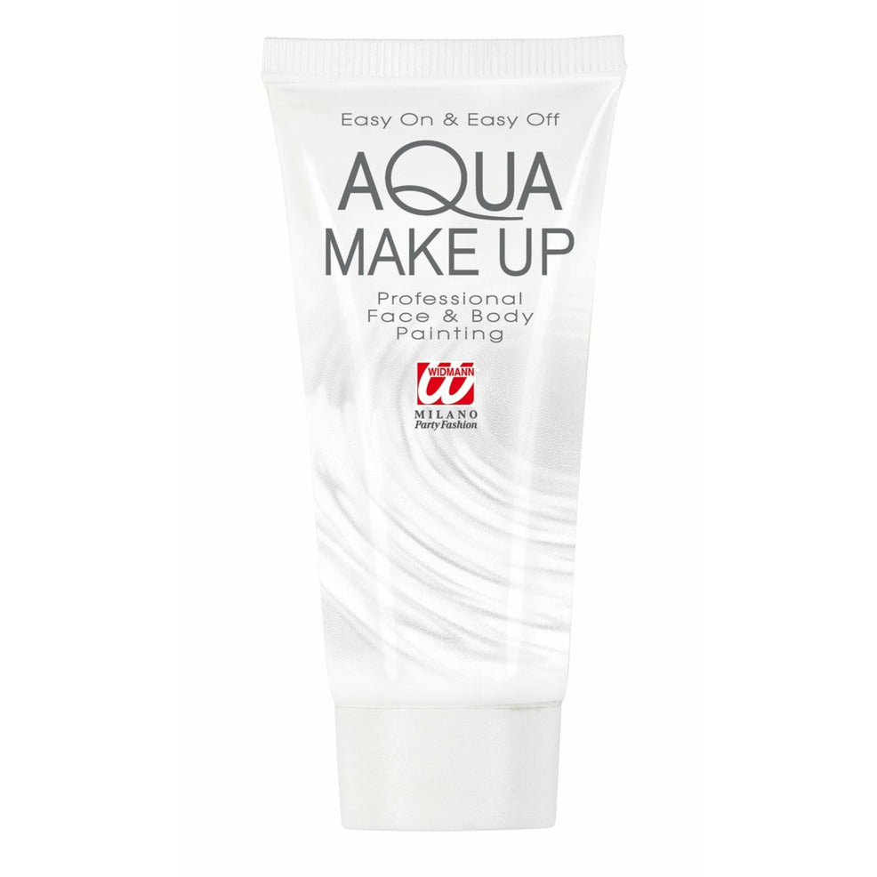 Maquillaje al Agua Blanco Tubo | Don Disfraz