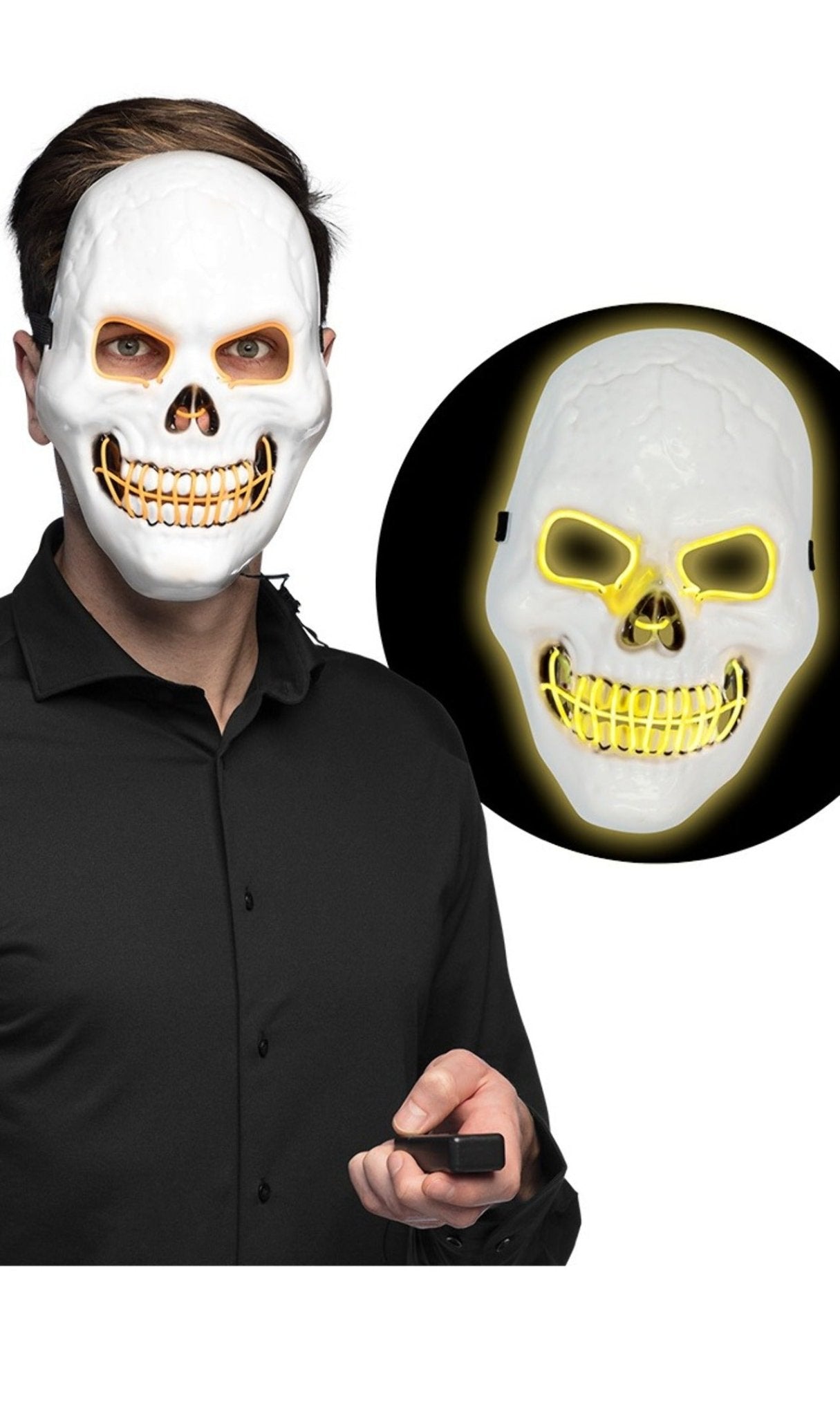 Máscara de Calavera Asesina Led