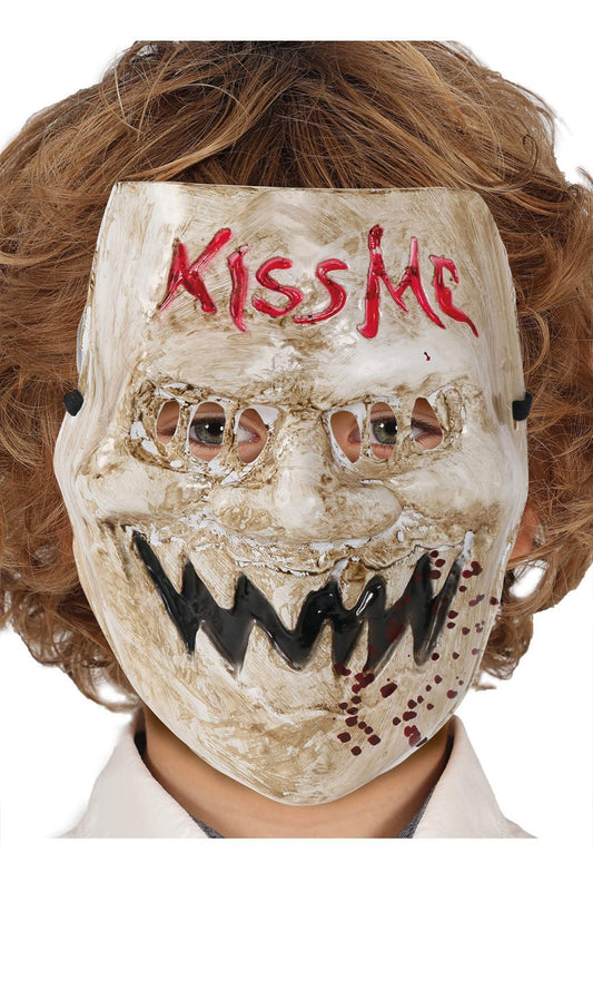 Máscara de La Purga Kiss Me infantil