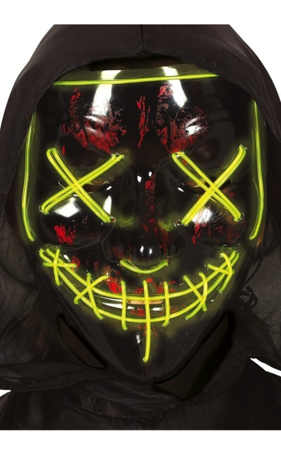 Máscara de La Purga Luminosa Verde