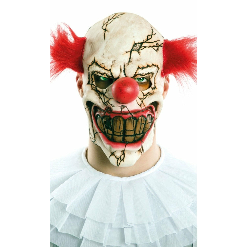 Máscara de látex de Payaso Maníaco | Don Disfraz