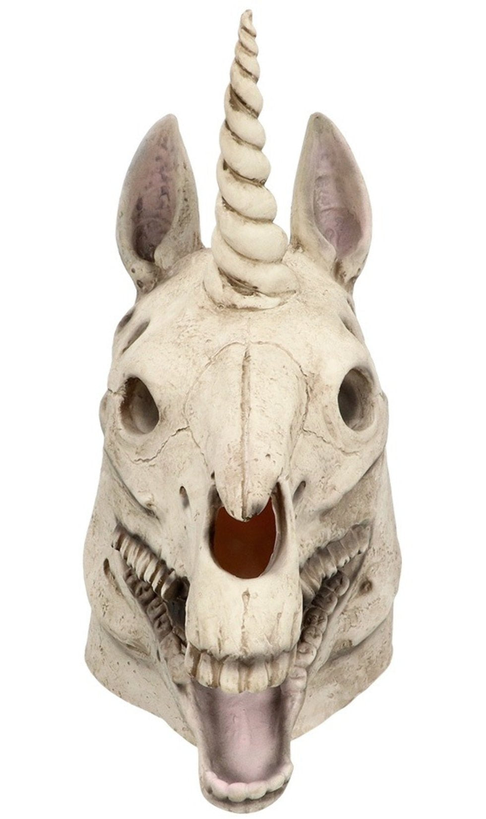 Máscara de látex Esqueleto de Unicornio