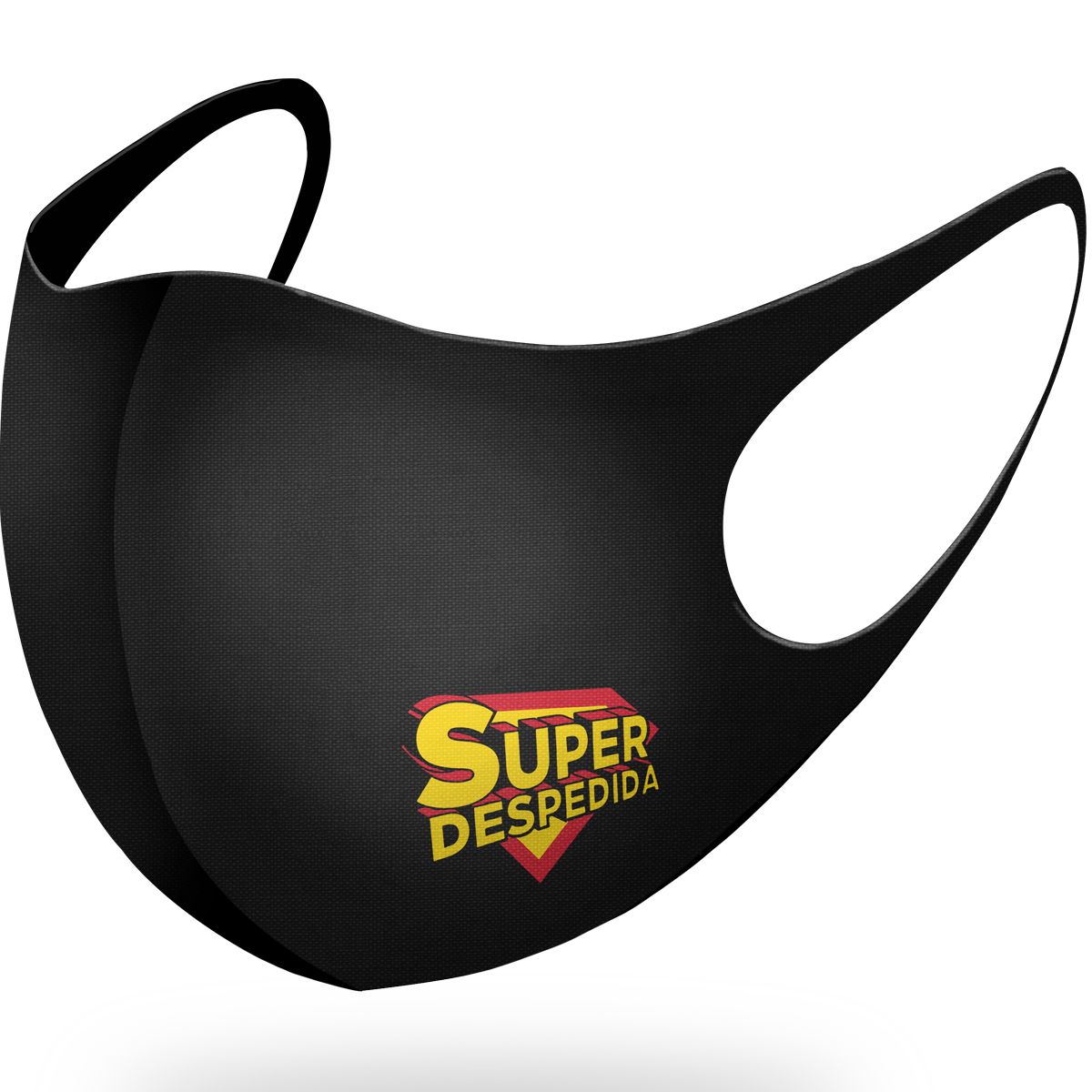 Mascarilla de Tela "Super Despedida" para adulto