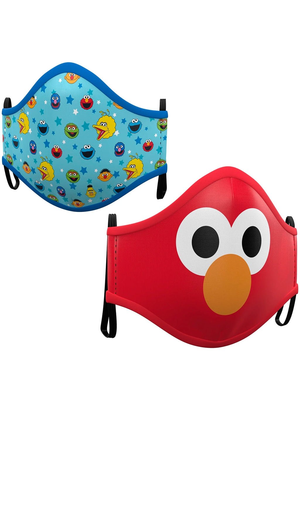 Pack 2 Mascarillas Tela Barrio Sésamo™  infantil I Don Disfraz