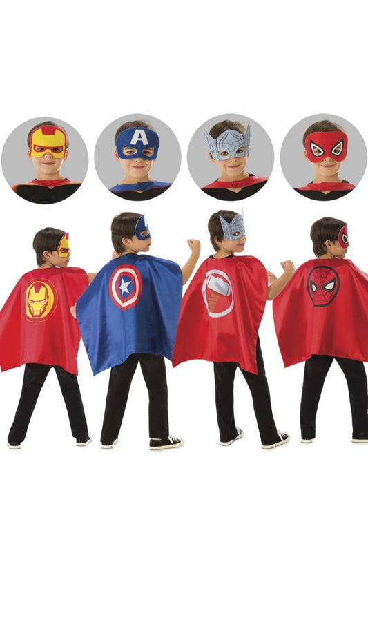 Pack de 4 Set de Superhéroes Marvel™ infantil