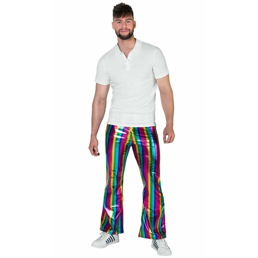 Pantalón Acampanado Arcoíris | Don Disfraz