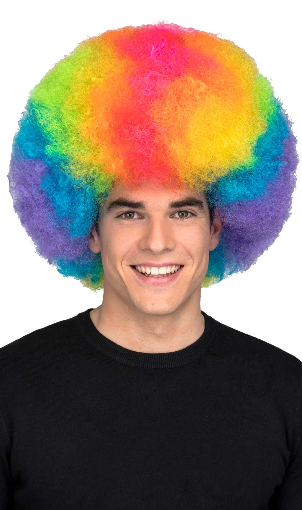 Peluca Afro Jumbo Multicolor