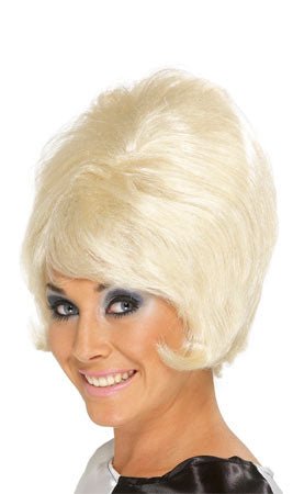 Peluca Años 60 Colores